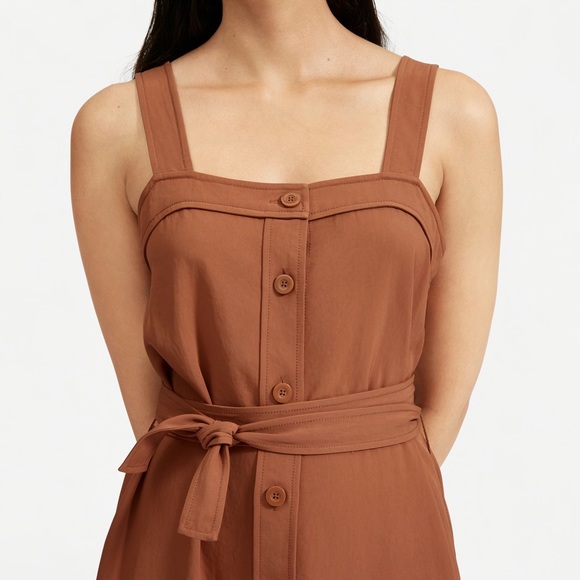 -SOLD- Everlane Japanese GoWeave Picnic Dress - Picture 3 of 6